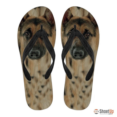 German Shepherd Flip Flops For Men- Free Shipping