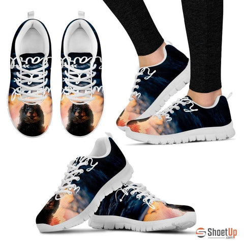 Richard Bliss/ Dog Print Running Shoe For Women- Free Shipping