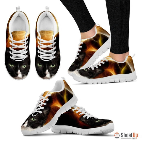 Sean Benedict/Cat-Running Shoes For Women-3D Print-Free Shipping