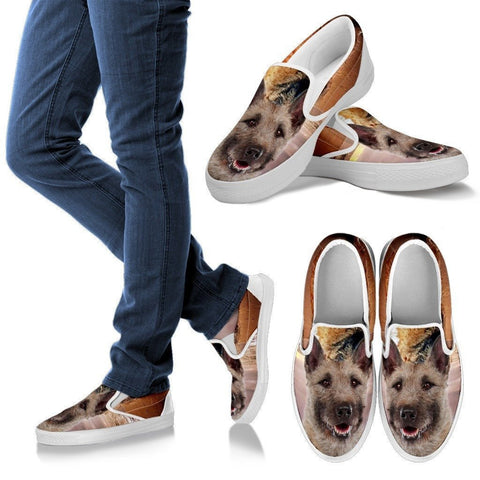 Belgian Laekenois Print Slip Ons For Women- Express Shipping