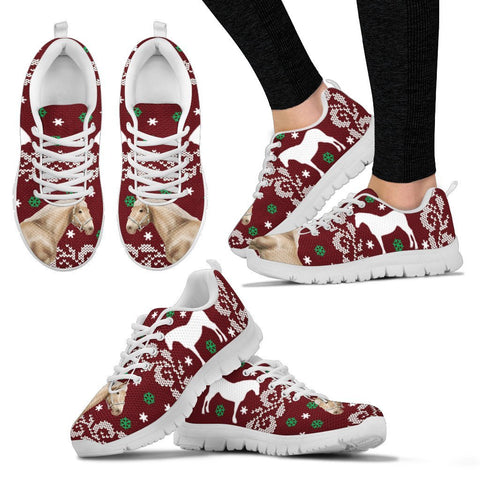 Belgian horse Print Christmas Running Shoes For Women-Free Shipping