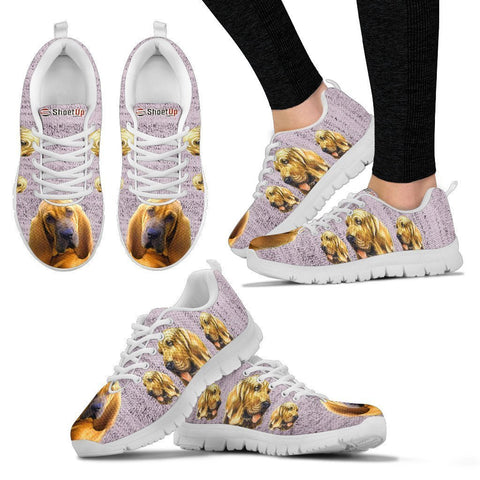 Amazing Bloodhound Dog-Women's Running Shoes-Free Shipping