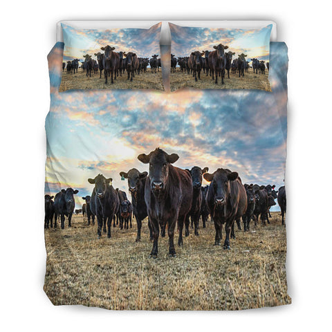 Farmer Cow Bedding Set
