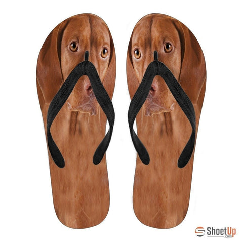 Vizsla Flip Flops For Women-Free Shipping