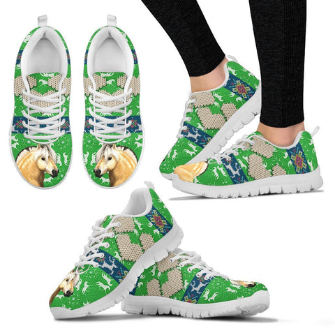 Fjord Horse Christmas Running Shoes For Women- Free Shipping