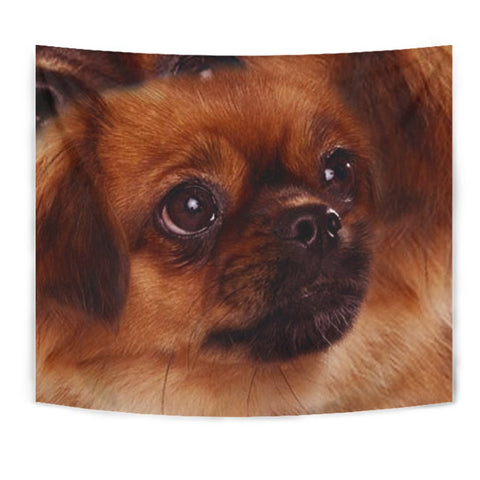 Tibetan Spaniel Print Tapestry-Free Shipping