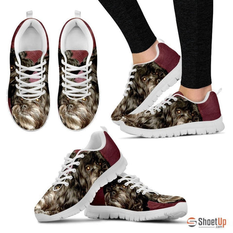 Elizabeth M Priest Cute Dog Print Running Shoe For Women- Free Shipping