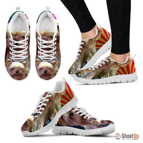 Diane Randall/ Dog Print Running Shoe For Women- Free Shipping