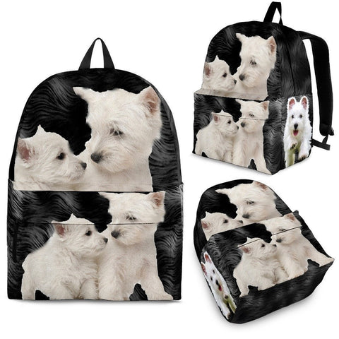 West Highland White Terrier Print BackPack - Express Shipping