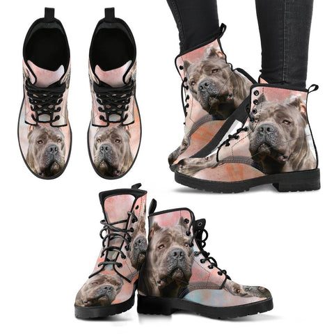 New Cane Corso Print Boots For Women- Free Shipping