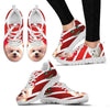 Bichon Frise Halloween Print Running Shoes For Women- Free Shipping