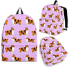 Collie Dog Print Backpack- Express Shipping