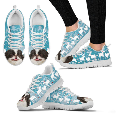 Japanese Chin Christmas Running Shoes For Women- Free Shipping