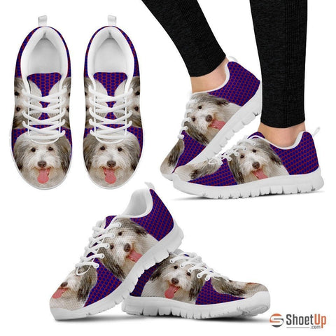 Coton De Tulear Dog (White/Black) Running Shoes For Women-Free Shipping