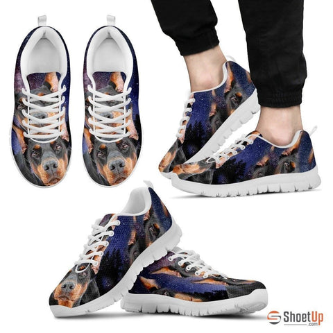 Doberman Print Running Shoe (Men And Women)- Free Shipping