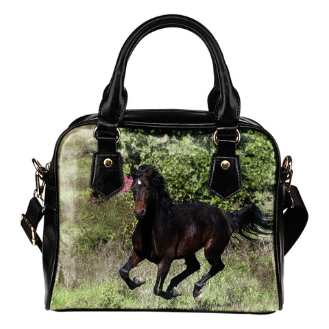 Horse On Grass Handbag