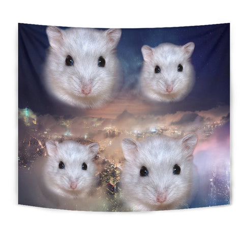 Campbell's Dwarf Hamster Print Tapestry-Free Shipping