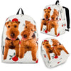 Welsh Terrier Dog Print Backpack-Express Shipping