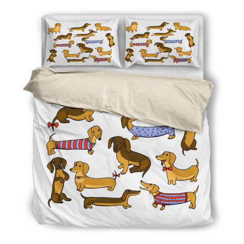 Dachshunds Dog Duvet