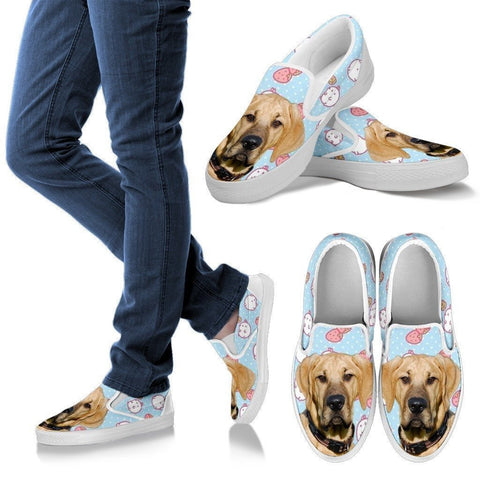 Broholmer Dog Print Slip Ons For Women-Express Shipping