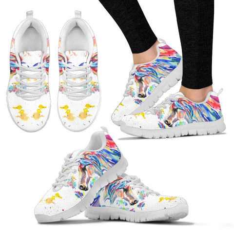 Horse Art Women Sneakers