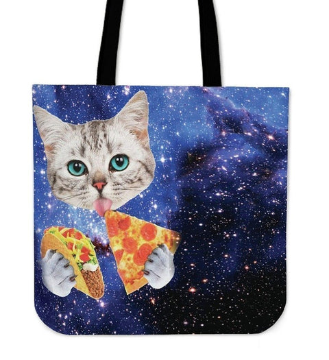 Hungry Cat-Tote Bag-Free Shipping-Paww-Printz-Merchandise