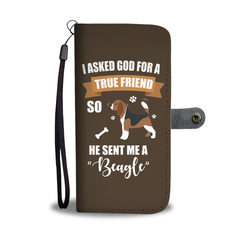 Beagle - True Friend Wallet Phone Case