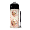 Golden Retriever Print Wallet Case- Free Shipping-TX State