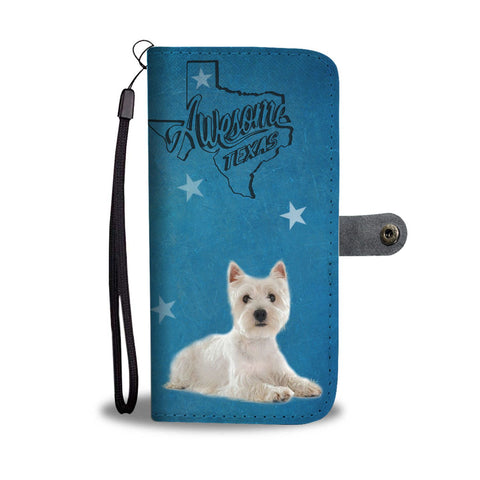 West Highland White Terrier (Westie) Print Wallet Case-Free Shipping-TX State