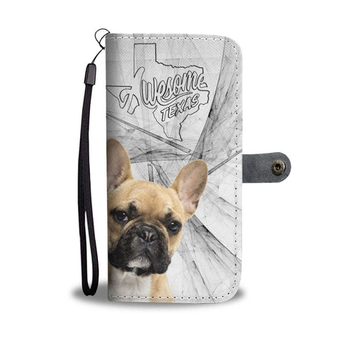 Awesome French Bulldog Print Wallet Case-Free Shipping-TX State