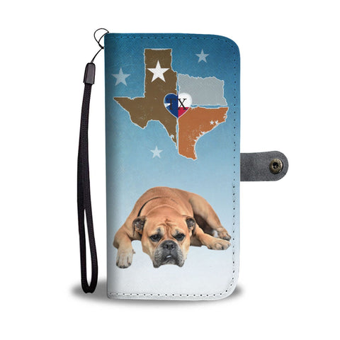 Bullmastiff Dog Print Wallet Case-Free Shipping-TX State