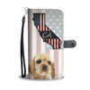 Cocker Spaniel Print Wallet Case-Free Shipping-CA State