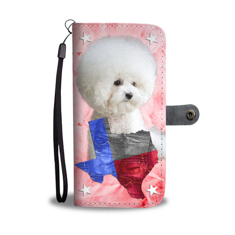 Lovely Bichon Frise Wallet Case-Free Shipping- TX State