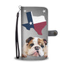 Lovely Bulldog Wallet Case-Free Shipping- TX State