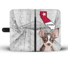 Chihuahua Dog Print Wallet Case-Free Shipping-CA State