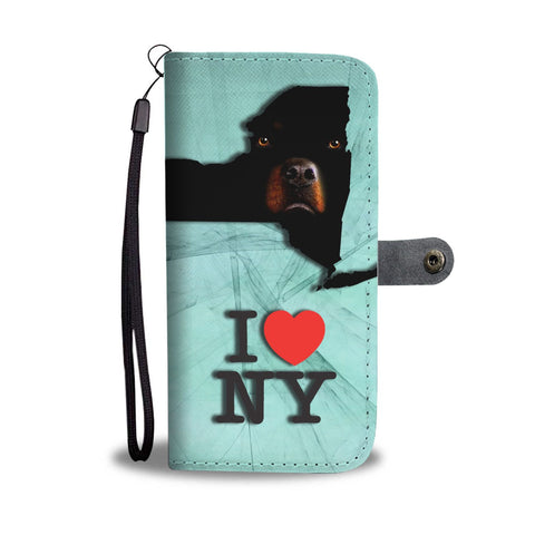 Amazing Rottweiler Dog Print Wallet Case-Free Shipping-NY State