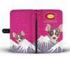 Chihuahua Dog Print Wallet Case-Free Shipping-CO State