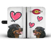 Rottweiler Print Wallet Case-Free Shipping-CO State