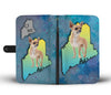 Chihuahua Dog Print Wallet Case-Free Shipping-ME State