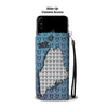 French Bulldog Pattern Print Wallet Case-Free Shipping-ME State