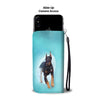 Doberman Pinscher Print Wallet Case-Free Shipping-WA State