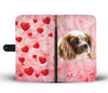 Cute Cavalier King Charles Spaniel Print Wallet Case-Free Shipping-AZ State