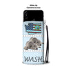 Irish Wolfhound Print Wallet Case-Free Shipping-WA State