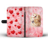 Golden Retriever Print Wallet Case- Free Shipping-AZ State