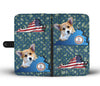 Pembroke Welsh Corgi Dog Print Wallet Case-Free Shipping-VA State