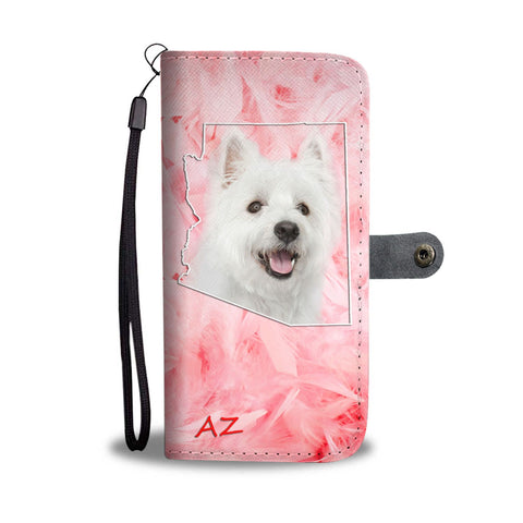 West Highland White Terrier Print Wallet Case-Free Shipping-AZ State