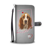 Basset Hound Print Wallet Case-Free Shipping-IN State