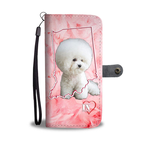 Bichon Frise Print Wallet Case-Free Shipping- IN State