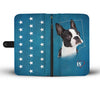 Boston Terrier Print Wallet Case- Free Shipping-IN State