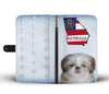 Shih Tzu Print Wallet Case-Free Shipping-GA State